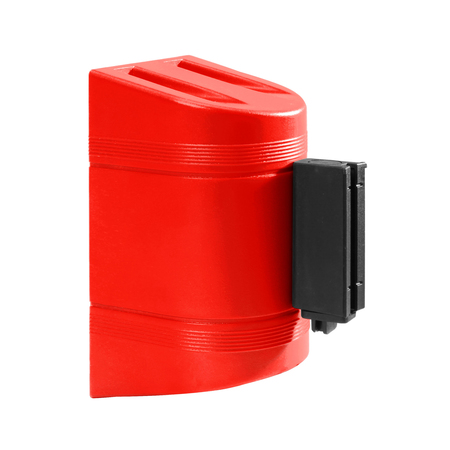 QUEUE SOLUTIONS WallPro 300, Red, 10' Red/White AUTHORIZED ACCESS ONLY Belt WP300R-RWA100